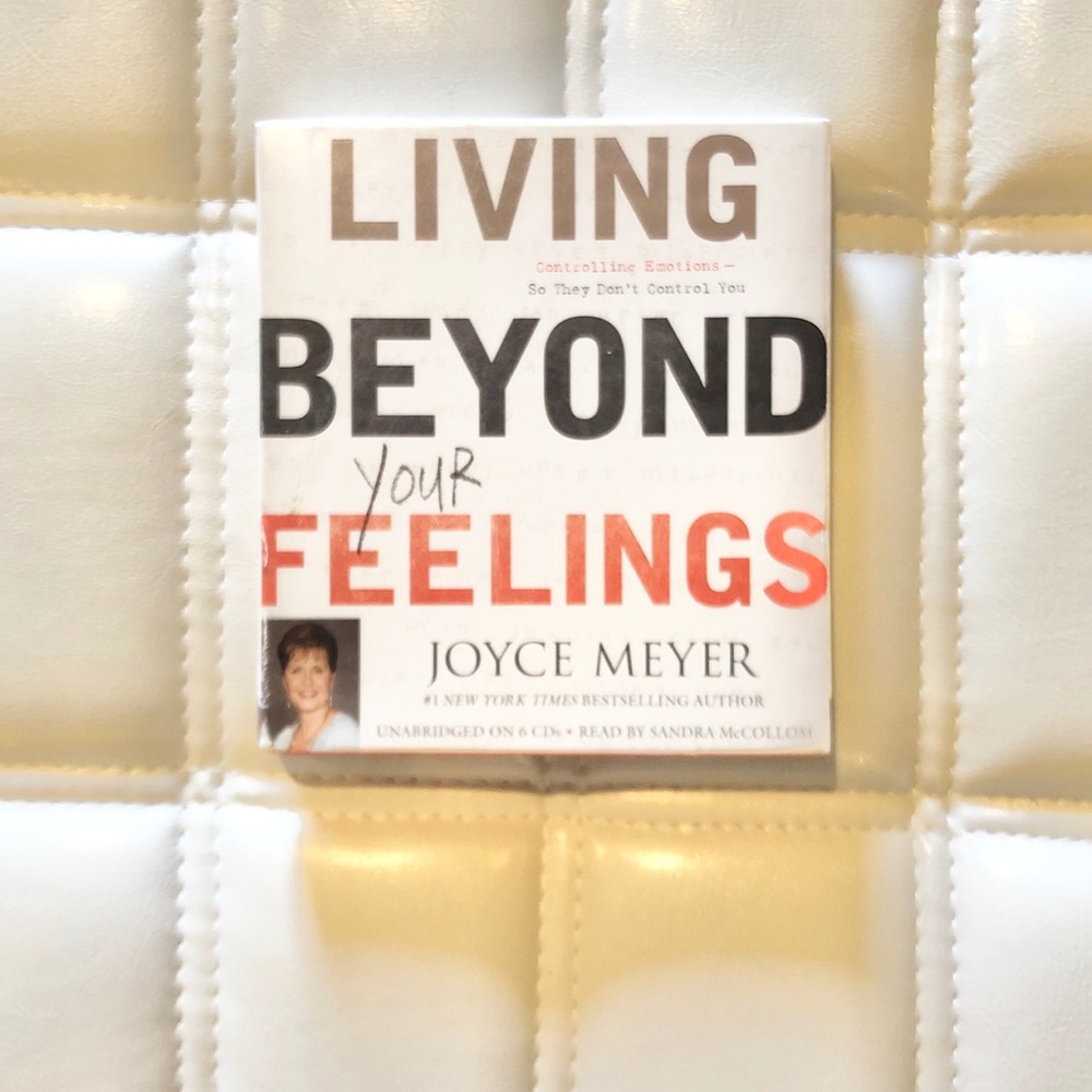 Joyce Meyer Living Beyond Your Feelings Audiobook CD Set Christian Self Help